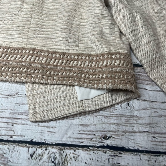 WHBM Natural Tweed Blazer Size 10 - Picture 8 of 12